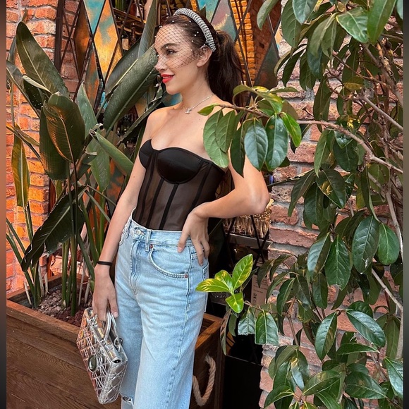 ✨LAST ZARA RHINESTONE MESH HEADBAND - Picture 2 of 6